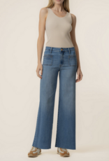 Kut from the Kloth Meg High Rise Wide Leg W Patch Pockets
