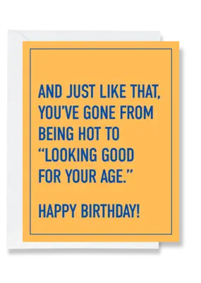 Ink & Attitude Looking Good For Your Age