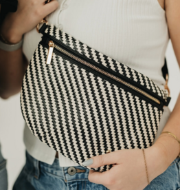 Pretty Simple Diagonal Woven Westlyn Bum Bag