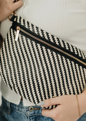 Pretty Simple Diagonal Woven Westlyn Bum Bag