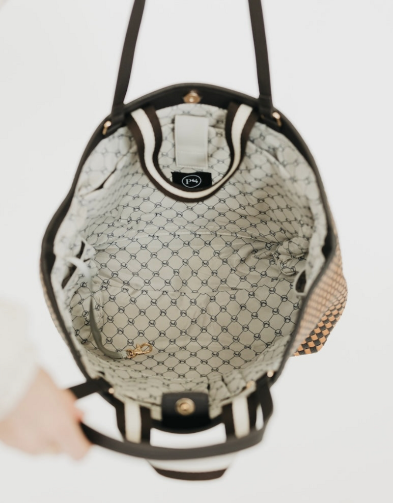 Pretty Simple Woven Tiffany Organizer Tote