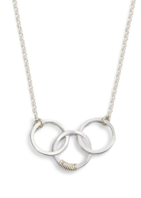Freshie & Zero Cartwheel Necklace SS