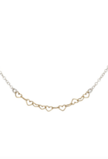 Freshie & Zero Bitsy Heart Necklace 16"