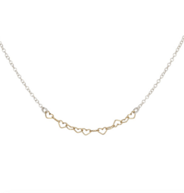 Freshie & Zero Bitsy Heart Necklace 16"