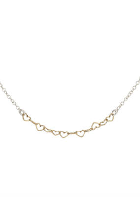 Freshie & Zero Bitsy Heart Necklace 16"