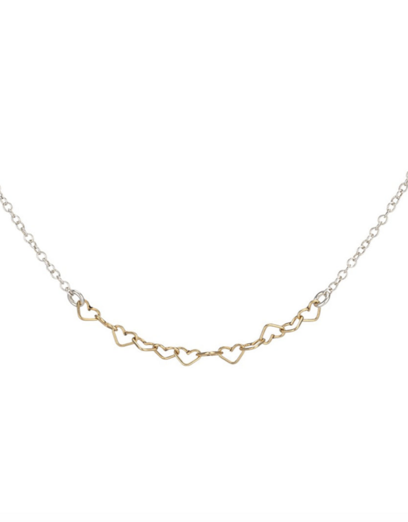 Freshie & Zero Bitsy Heart Necklace 16"