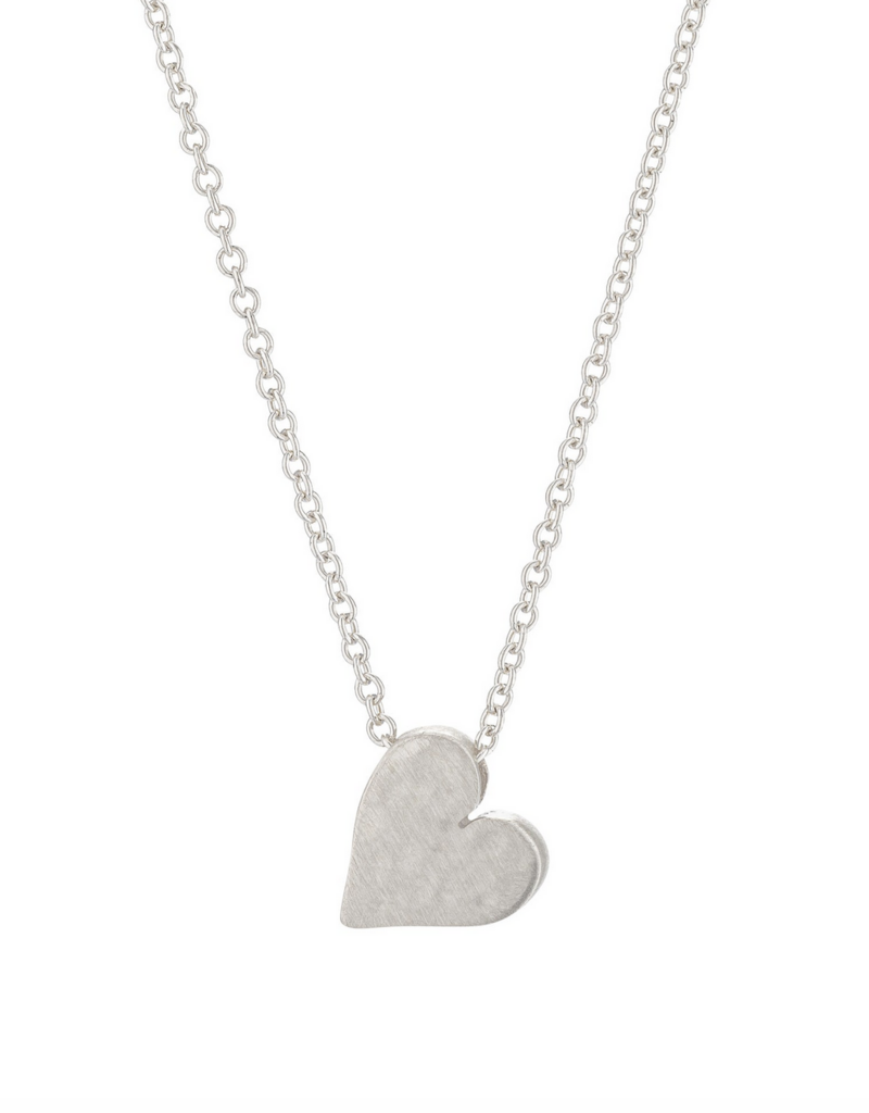 Freshie & Zero Tiny Mighty SS Heart Necklace 16"