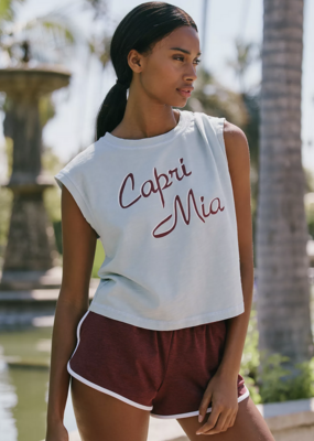 Sundry Clothing Muscle Tank - Capri Mia