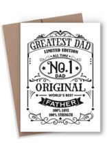 Expression Design Co Number 1 Dad Card