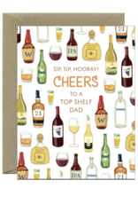 Yeppie Paper Cheers Dad Top Shelf Drinks Father's Day