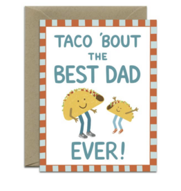 Yeppie Paper Taco Dad Punny Father's Day Card