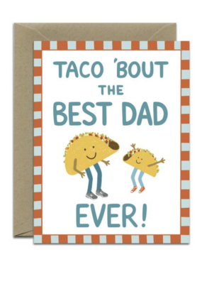 Yeppie Paper Taco Dad Punny Father's Day Card