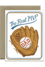 Yeppie Paper MVP Baseball Glove and Ball Card