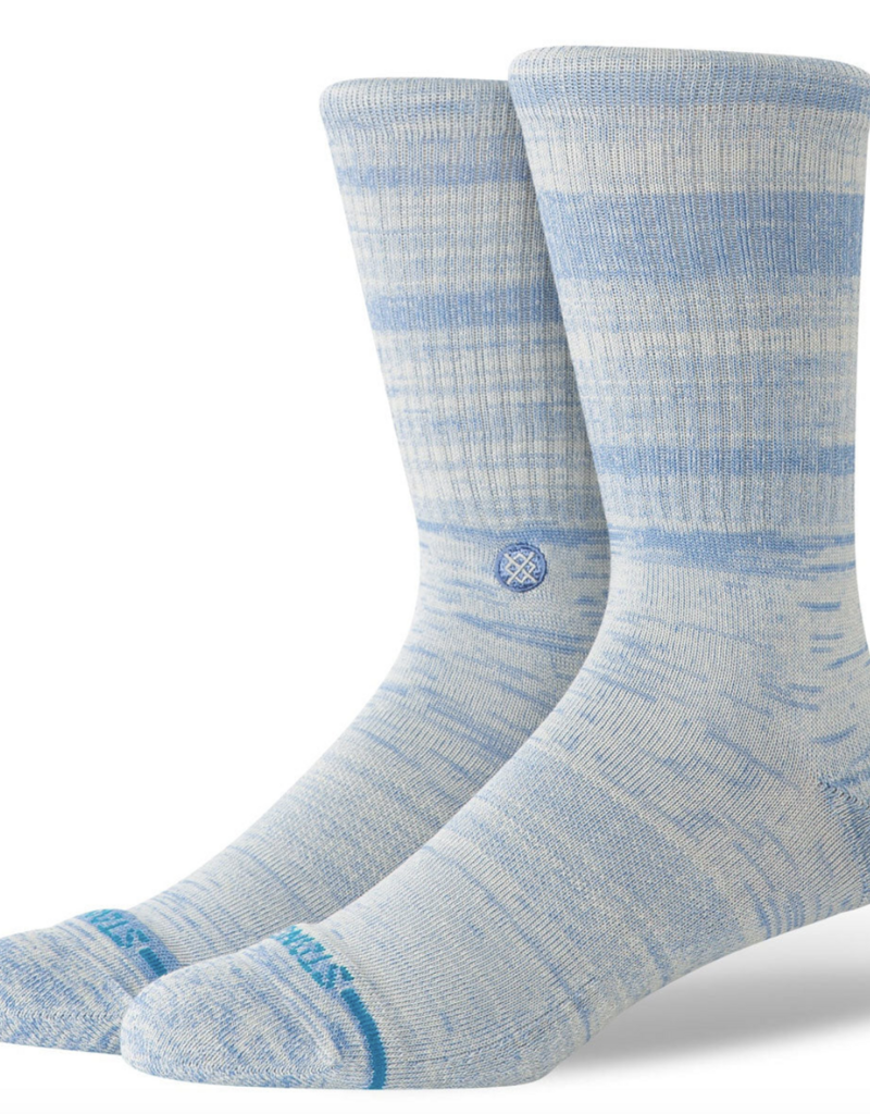 Stance Marled Crew Grey/Blue Size L