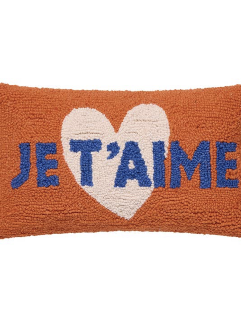 Peking Handicraft Je T'aime Hook Pillow