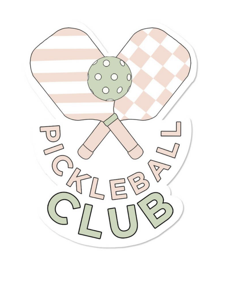 Maddon and Co Pickleball Club Sticker
