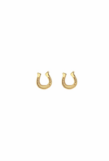 Kris Nations Horseshoe Stud Earrings