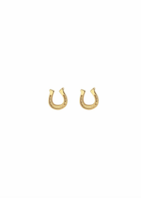Kris Nations Horseshoe Stud Earrings