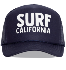 Friday Feelin' Surf California Navy Trucker Hat