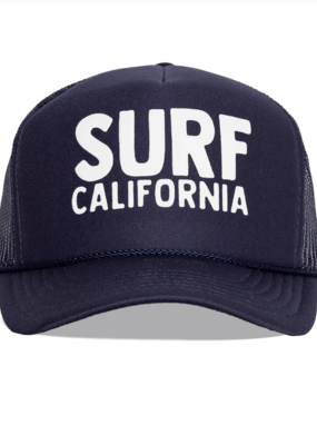 Friday Feelin' Surf California Navy Trucker Hat