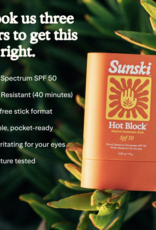 Sunski Hot Block SPF 50 Sunscreen Mineral Sunscreen Stick