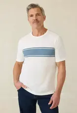 Faherty Surf Stripe Sunwashed Tee