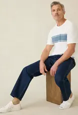Faherty Surf Stripe Sunwashed Tee