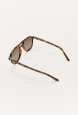 Z Supply Tourist Brown Tortoise-Gradient Sunglasses