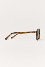 Z Supply Tourist Brown Tortoise-Gradient Sunglasses