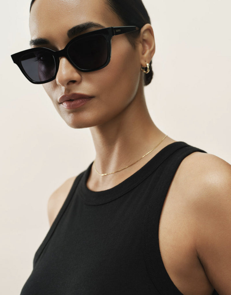 Z Supply High Tide Black-Grey Sunglasses