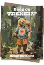 Waterknot Keep on Trekking Birthday Card