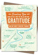 Waterknot Mountains of Gratitude Card