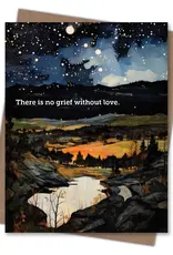 Waterknot Dark and Light Sympathy Card