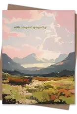 Waterknot Sunset Sympathy Card