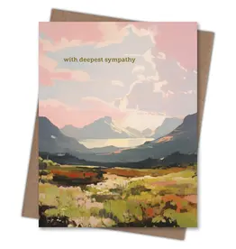 Waterknot Sunset Sympathy Card