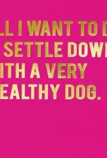 Redback Cards Wealthy Dog