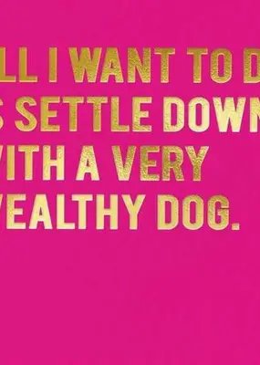 Redback Cards Wealthy Dog