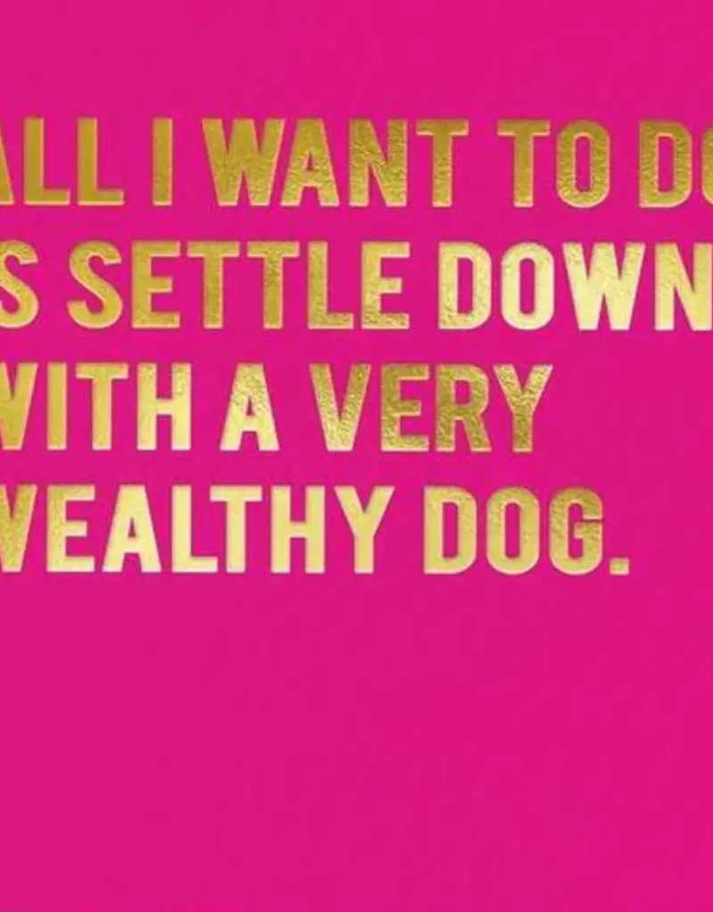 Redback Cards Wealthy Dog