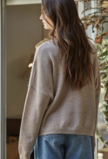 By Together Knit Sweater American Flag LS