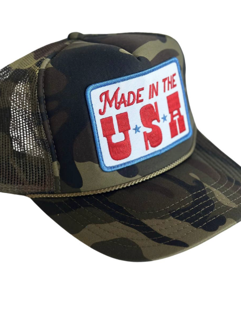 Local Beach Made in the USA Trucker Hat Camo