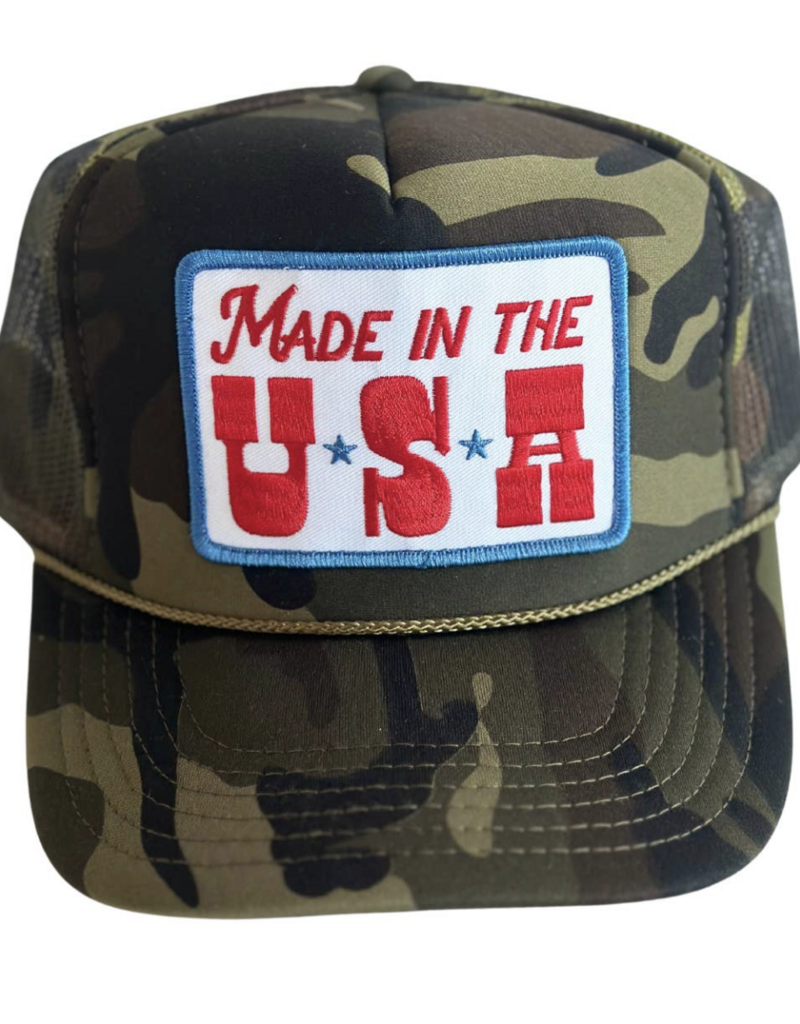 Local Beach Made in the USA Trucker Hat Camo