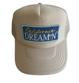 Local Beach California Dreamin' Trucker Hat Tan