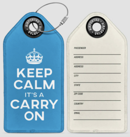 Airportag Keep Calm It's A Carry On Luggage Tag