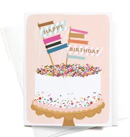 Easyhand Goods Co. Happy Birthday Sprinkle Cake Card