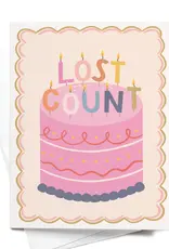 Easyhand Goods Co. Lost Count Birthday Candles Card