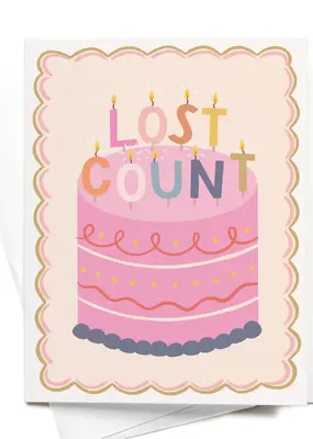 Easyhand Goods Co. Lost Count Birthday Candles Card
