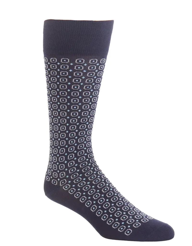 Dapper Classics Classic Navy w/ Ash & Sky Blue Circle