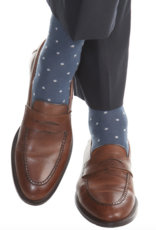 Dapper Classics Bay With Ash Dots Merino Mid-Calf