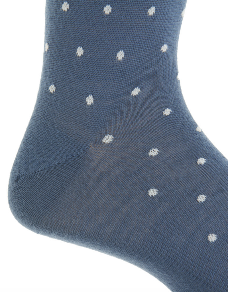 Dapper Classics Bay With Ash Dots Merino Mid-Calf