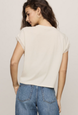 Z Supply Marika Lace Trim Muscle Tee